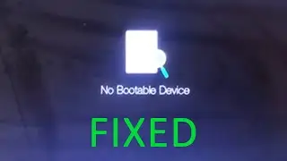 No bootable Device Acer | FIX No Bootable Device Found In Windows 10, 8 & 7 laptops