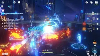 C6 Neuvillettte and C6 Wanderer in spiral abyss 4.1!