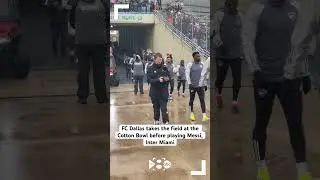 FC Dallas vs. Inter Miami: FC Dallas takes the field at the Cotton Bowl