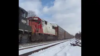 All EMD Lashup, (Former SOO, SD60s and an SD70) December 2010