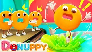 10 Little Donuts Dancing Together🍩 15 Minutes Compilation | Counting 1–10 | Fun Kids Songs | Donuppy