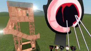 Nightmare Sprunki Sky Phase 6 Vs Tower in Gmod