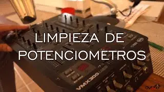 Mesa de mezclas Behringer VMX300 - Desmontar y limpiar potenciómetros y faders