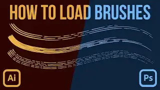 How to Load Brushes Into Adobe Illustrator & Photoshop