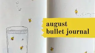 August 2021 Bullet Journal Setup!