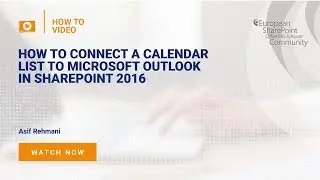 How to Connect a Contact List to Outlook in SharePoint 2016