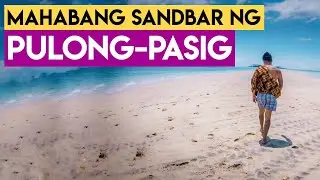 NICE! BIGGEST SANDBAR CALLED THE PULONG PASIG | Calauag Quezon Province | BOOH EXPLORE