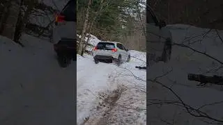 #Subaru #forester tearing through deep snow #offroad