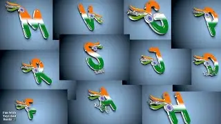 tiranga alphabet A to Z download link || mera bharat mahan /name whatsapp dp images/ profile dpz