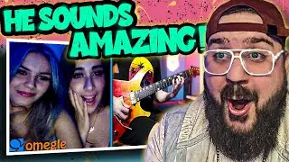 FIRST TIME HEARING HIM! The Dooo Reaction | Guitar on Omegle