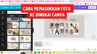CARA MEMASUKKAN FOTO KE BINGKAI CANVA