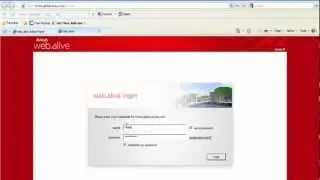 Avaya web.alive On Premise Software (OPS) User Authentication