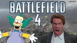 Battlefield 4 Funny Moments - Car Launches, Dramatic White Music, Explosions & More!