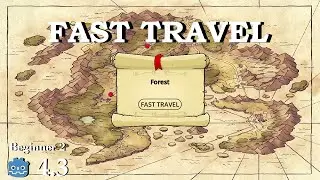 Map Fast Travel - Learn Godot 4 - no talking