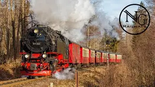 3 februari De stoomtreinen van de Harzer Schmalspur Bahnen in het Harzgebergte