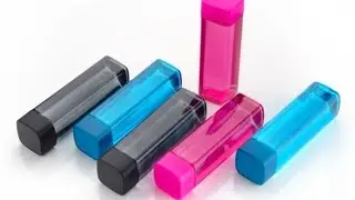 WINTREZZA Plastic Water Bottle for Fridge,Unbreakable & Leak-Proof, Square Shape Water Bottle