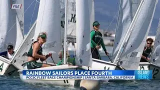 UH coed sailing team secures fourth place at PCCSC Fleet Race Championship