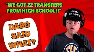 DABO HATES TRANSFERS AND NOBODY CARES ABOUT GRADUATION RATES