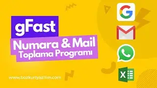 gFast - Numara ve Mail Toplama Programı