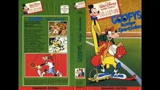 Goofy's lustige Sportschau German VHS Closing (Disney) 1988