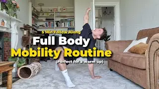 5 Minute Daily Mobility Workout! Beginner Follow Along | No Equipment Needed