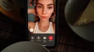 Ирина Сивальная. Facetime съемка