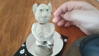 Работа из папье маше  Добряк