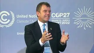 🔴 Live from #COP27 Nigel Topping, UN Climate Change High Level Champion for COP26