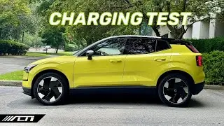 2025 Volvo EX30 Charging Test /// Small Battery, Fast Charge