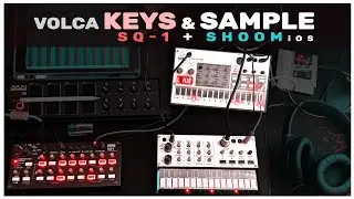 Korg SQ-1 Step Sequencer - Integration with Korg Volcas & iPad