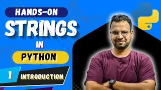Strings in Python - Introduction (Part -1 )  💡  | Python for beginners