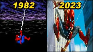 Evolution of Web Swinging in Spider Man Games (1982-2023)