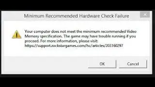 \\GTA V minimum recommended hardware check GTA V minimum recommended hardware check fail PC FIX\\