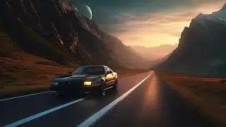Nightrider Slowed+Reverb [Synthwave]