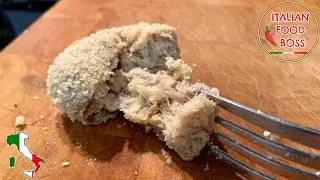 Tuna and Ricotta - Meatballs without meat (#1 Italian Aperitif snack)