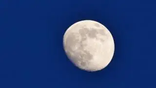 GX85 + 100-300(300mm) moon, ex tele conversion test