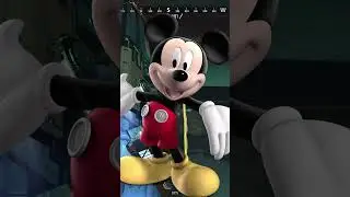 I met MICKEY MOUSE in 