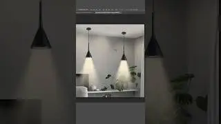 Самый простой способ сделать свет от лампы в Фотошопе!