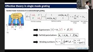 Hai Son Nguyen: Engineering band structure and non-hermitian states of light in photonic crystal