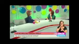 Anne Yapamam, Başım Çok Ağrıyor | 08.04.2014 | TRT Okul, Günlük Rehber Program Bölüm 1