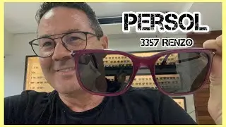 Óculos Persol 3357 Renzo Cor Marsala #verbim #persol