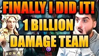 One Billion Damage Hydra Team ft Eostrid Quintus Rathalos! Raid Shadow Legends