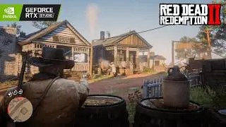 Red Dead Redemption 2 |  A Short Walk in a Pretty Town! [4K 60FPS] Ultra Graphıcs DLSS 4.5
