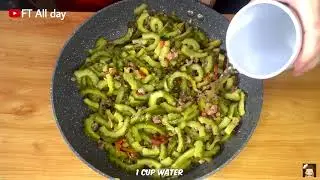 Tanggal ang pait promise. Ginisang Ampalaya with ground pork recipe #FTallday