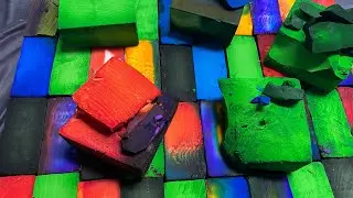 55 Multicolor gym chalk blocks to celebrate Kaplan16-s 17th Birthday 🎉 