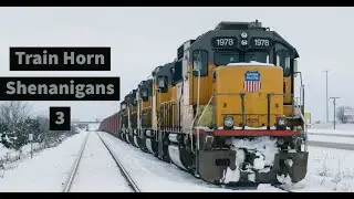 Train Horn Shenanigans 3 - Nathan Airchime K5LA , Graham White Ebell