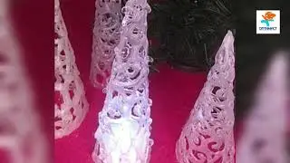 ЁЛОЧКИ-ПОДСВЕЧНИКИ своими руками (мастер-класс от Елены Григорьевны Щенниковой)