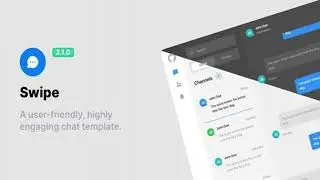 Swipe – The Simplest Chat Platform | Themeforest Website Templates and Themes