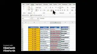 How to make text Bold, Italic and Color in excel | Microsoft excel