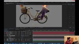 Rigging, Compositing and Animating a Bike from Photoshop to After Effects Part 2